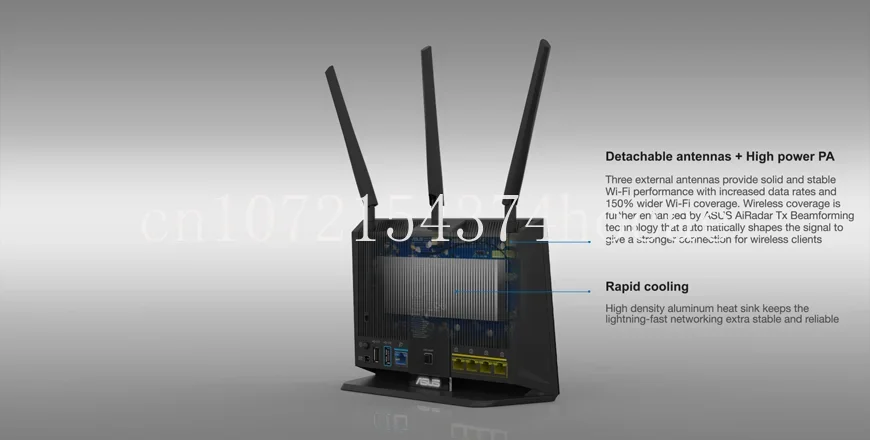 RT-AC68U AC1900 1900Mbps Wi-Fi AiMesh for Mesh Whole Home WiFi Dual-Band Router Upgradable Merlin System AiProtection