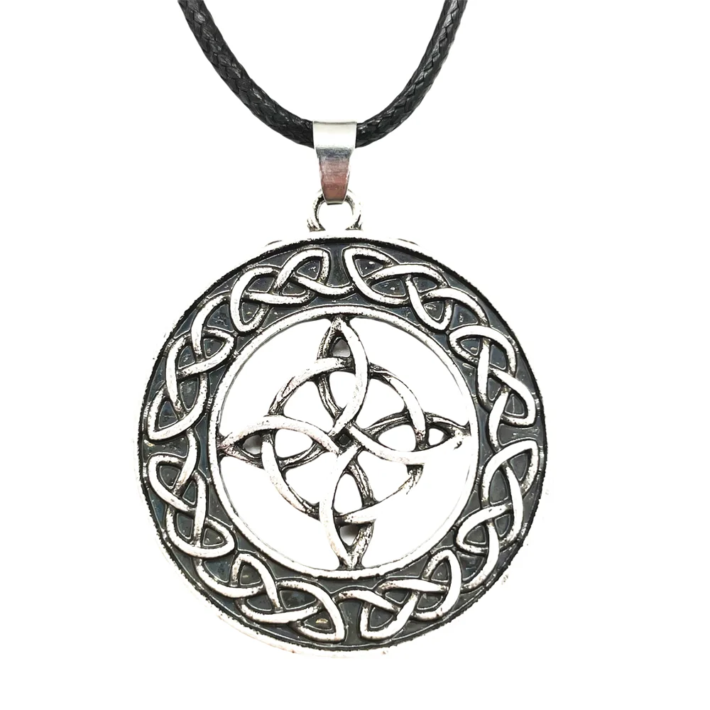 Nostalgia Trinity Knot Irish Amulet Talisman Jewelry Making Tribal Ethnic Necklace For Men Women