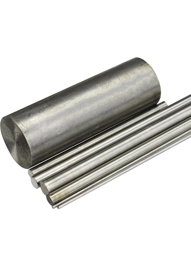 TA2 Titanium Rod, Titanium Alloy Metal Round Rod Length 100mm, 200mm, 500mm