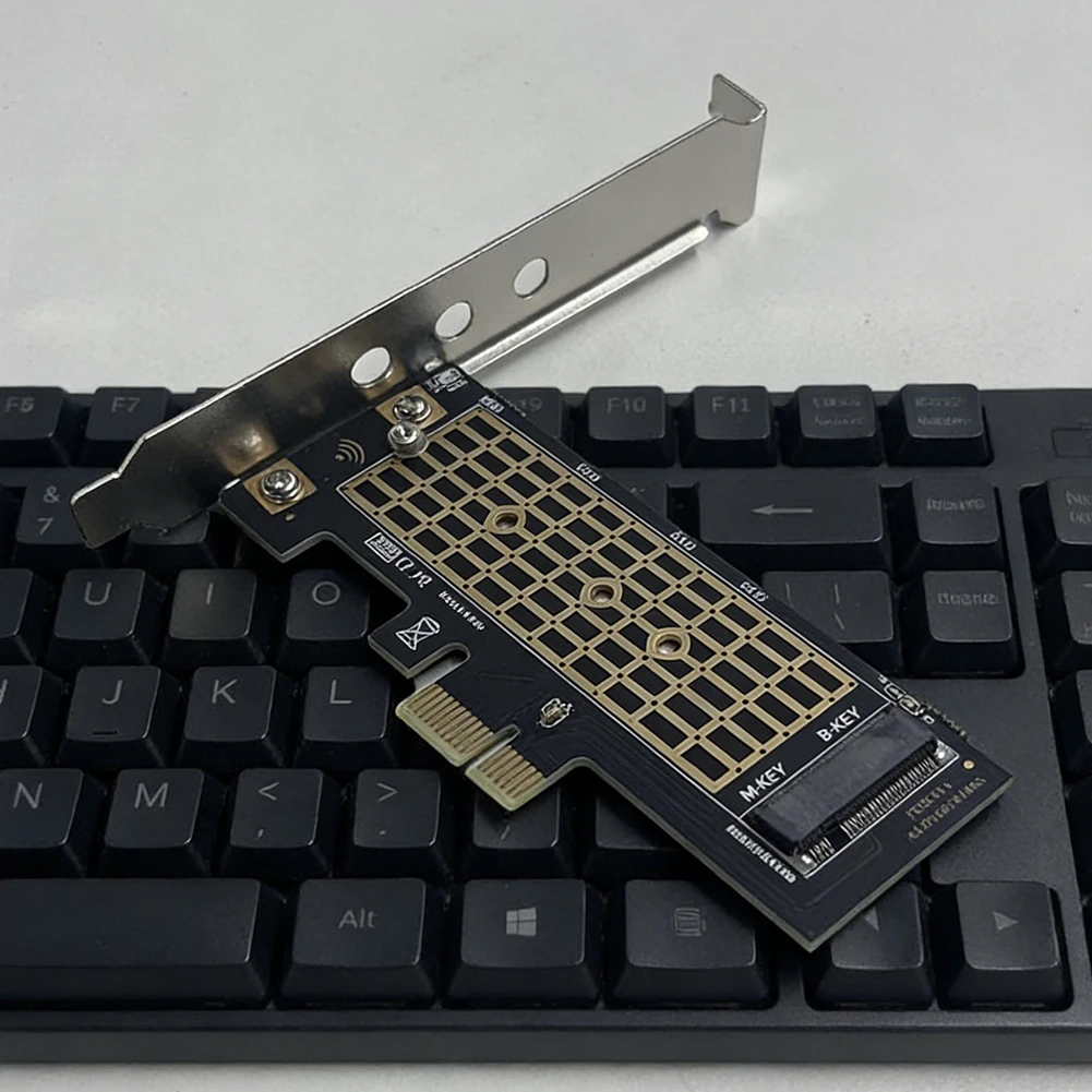 Scheda Adattatore M.2 NVME a PCIe 3.0 X1 8Gbps, Scheda di Espansione SSD PCIE X1, Adattatore M.2 NVME a PCIe 3.0 X1 per PC Desktop