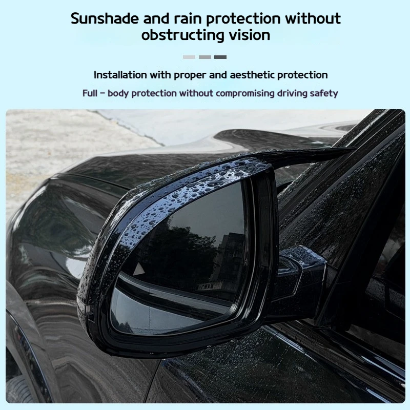 For BMW X5X6X7 5 4 3 seriesi5 i3 i4 G50 G06 G07 G20 G60 2018-2026 rainproof frame Reverse mirror rain shield anti-glare supplies