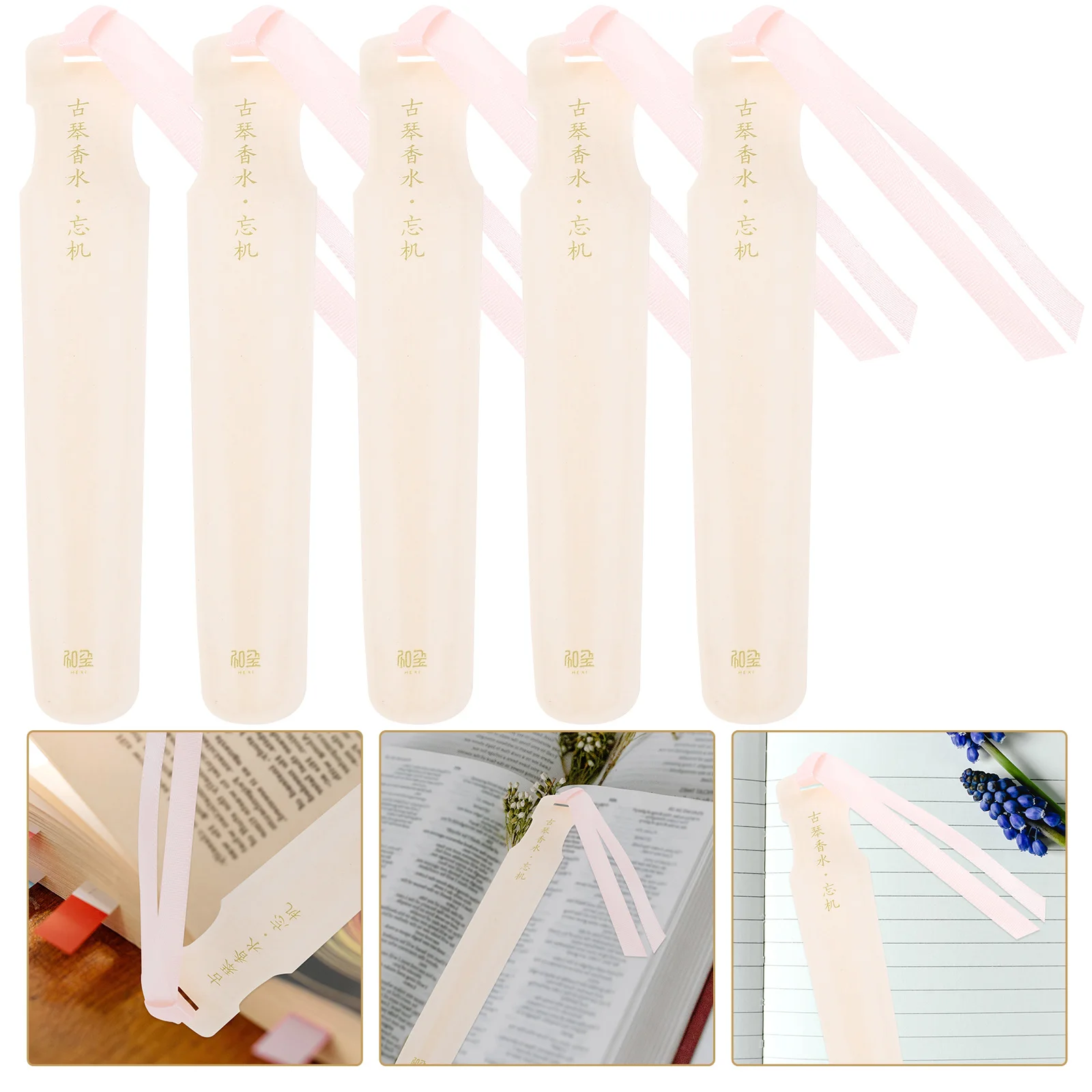 Segnalibro profumato Strisce profumate Accessori Carta profumata Carta per aromaterapia Test per tester