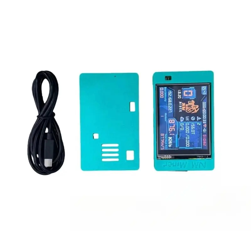 Nerdminer V2 2.8-Inch Display Upgrade Version Of Nmminer 1060KH/S Solo BTC Bitcoin Crypto Mining Machine Home Use Lottery Miner
