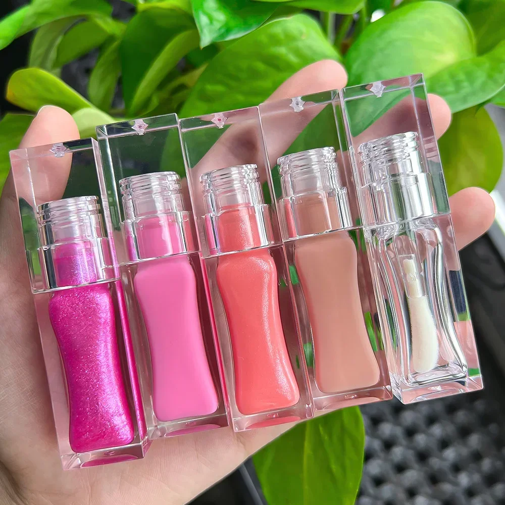 7.5g Private Label Liquid Lipstick Custom Bulk Transparent Tube Non-stick Waterproof Gloss Matte Long-lasting Non-fading Makeup