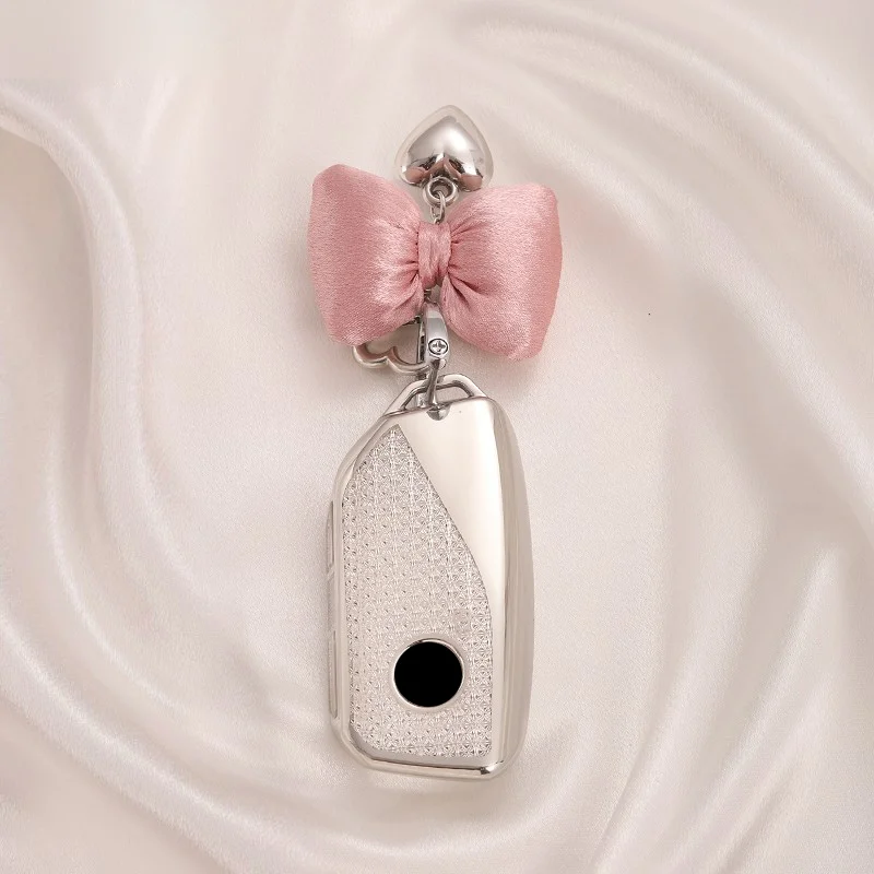 Crystal TPU Key Case for BMW X1 X3 X4 X5 X6 F15 F16 F48 G30 G38 525 540 740 1 2 5 7 Series 218i Remote Smart Car Key Cover Fob