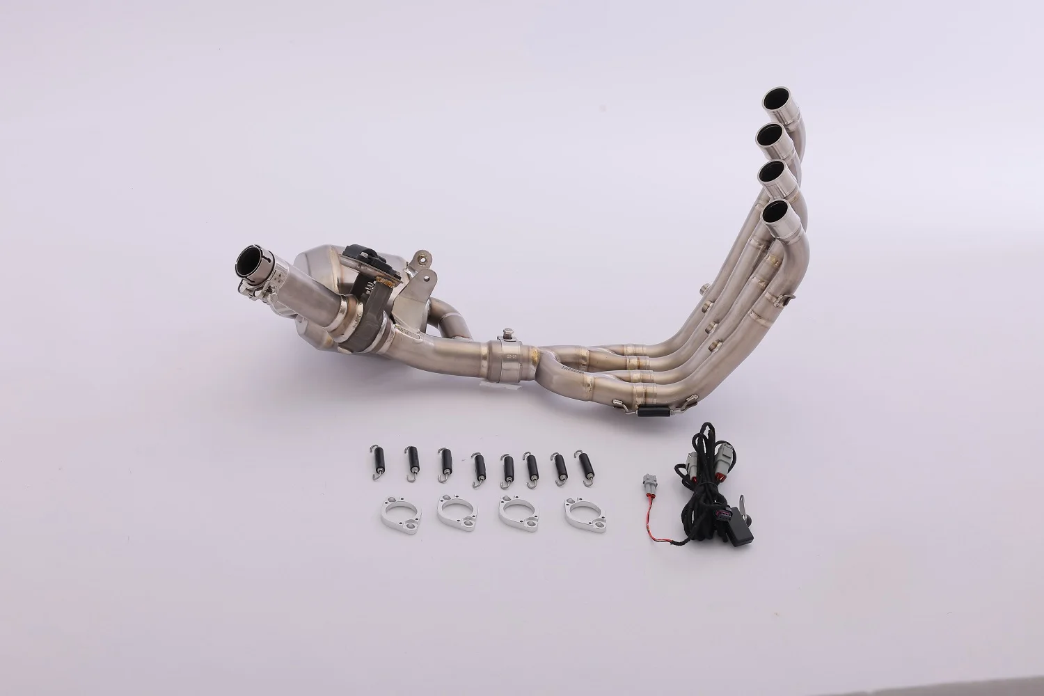 FBB Factory Motorcycle Exhaust Systems for QJMOTOR GSR800 Modify Titanium Stainless Steel Motorcycle Modified Exhaust Muffler