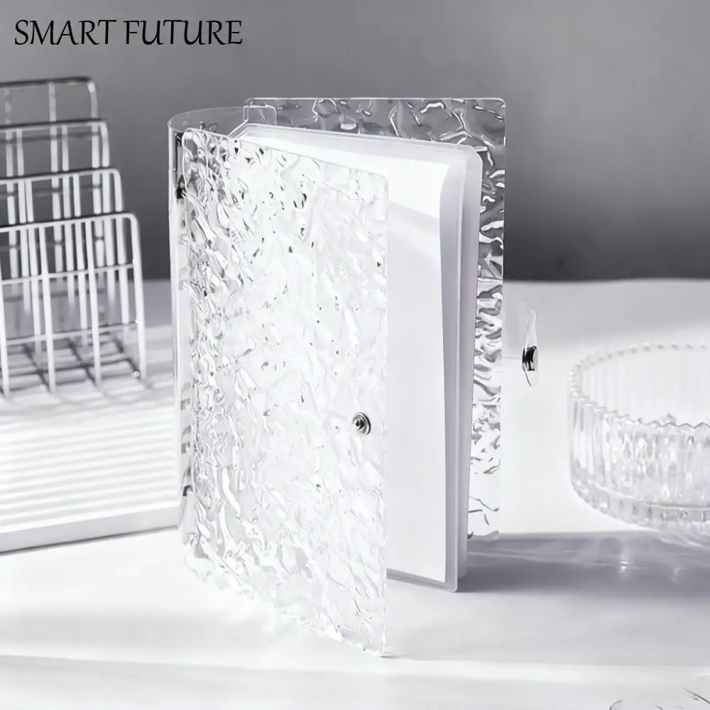 كتاب توفير المال من الأكريليك على الطراز الكوري، سعة كبيرة، تحدي توفير المال الشفاف، قابل لإعادة الاستخدام ومقاوم للماء #1