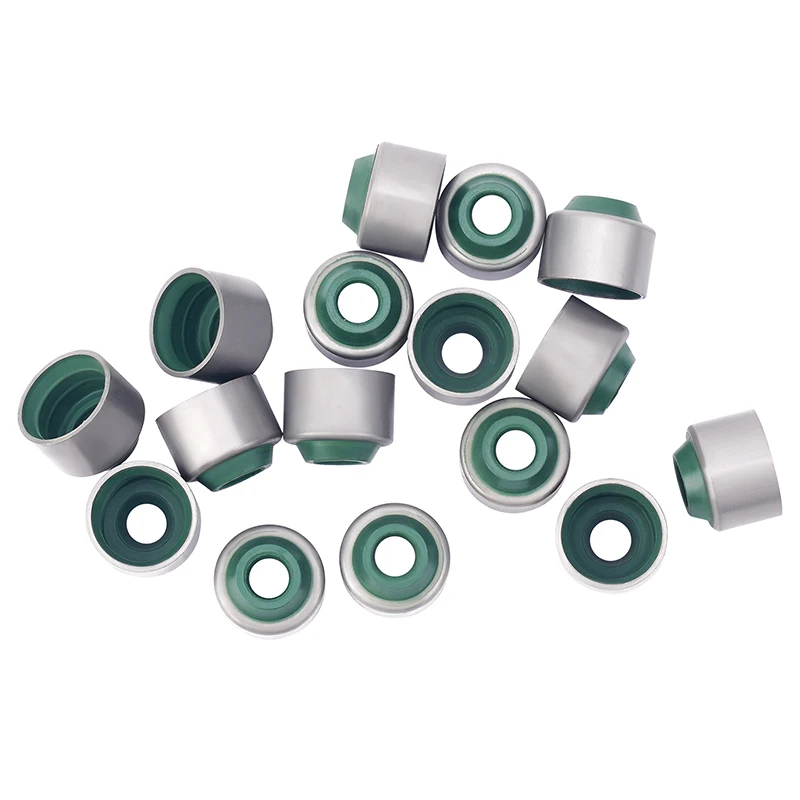 AHL 16PCS motorcycle 100% Brand New Spiracle Valve Stem Oil Seal For YAMAHA YZFR6 YZFR6S YZF-R6 YZF-R6S YZFR600 1999-2002