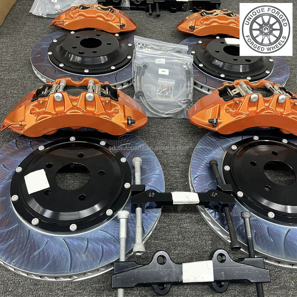 

26 Style Wholesale 330-420mm 6 Pot Caliper Kit for GTR35 GTR50 R33 R34 R35
