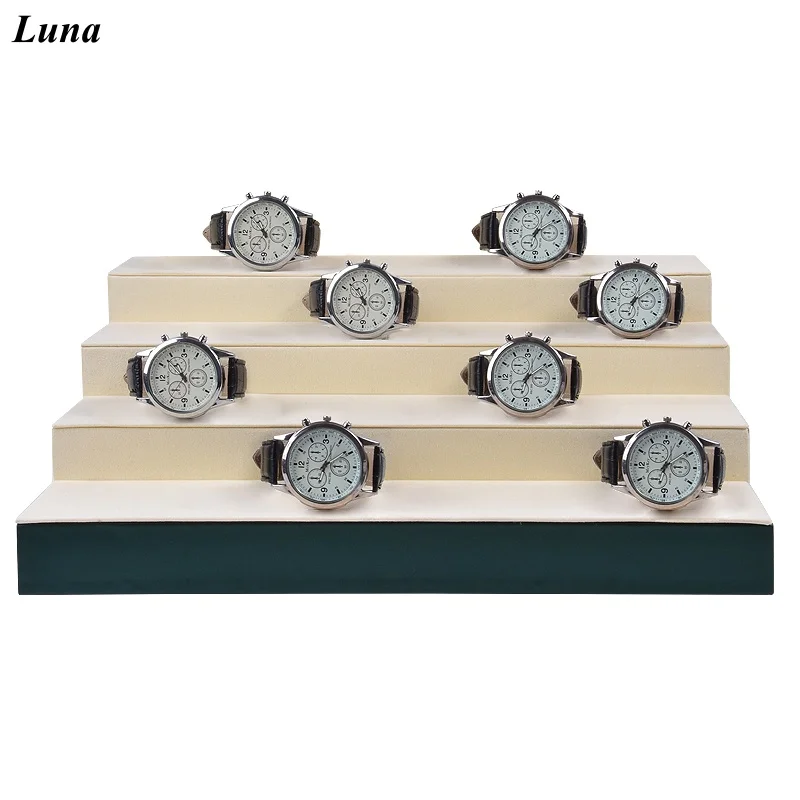 Tiered Jewelry Display Stand - Multi-Layer Live Streaming Prop, Holds Bracelet Watch Beaded Bracelet Ring, Jewelry Display Table