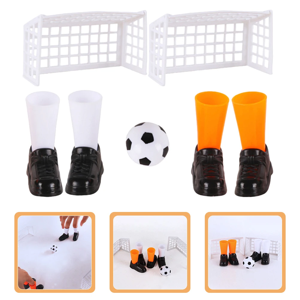 

Football Mini Finger Toy Figure Desktop Tabletop Soccer Game Basketball Cake Topper for Boys Foosball Kids Child
