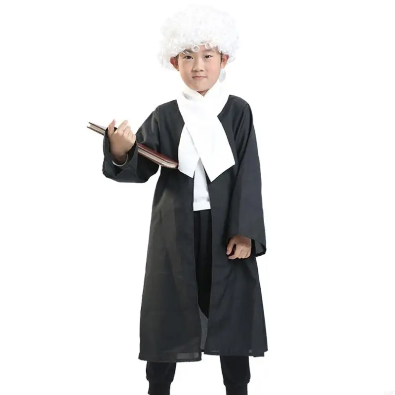 2025 New Judge Lawyer Pretend Play Costume Accessories For Kids School Drama Activity