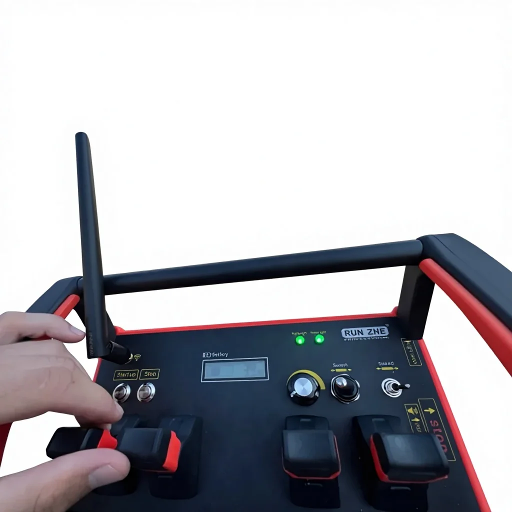 RUNZHEI 2025 New 12V/24V 4-Joint Wireless Proportional Remote Control Kit for Truck Cranes