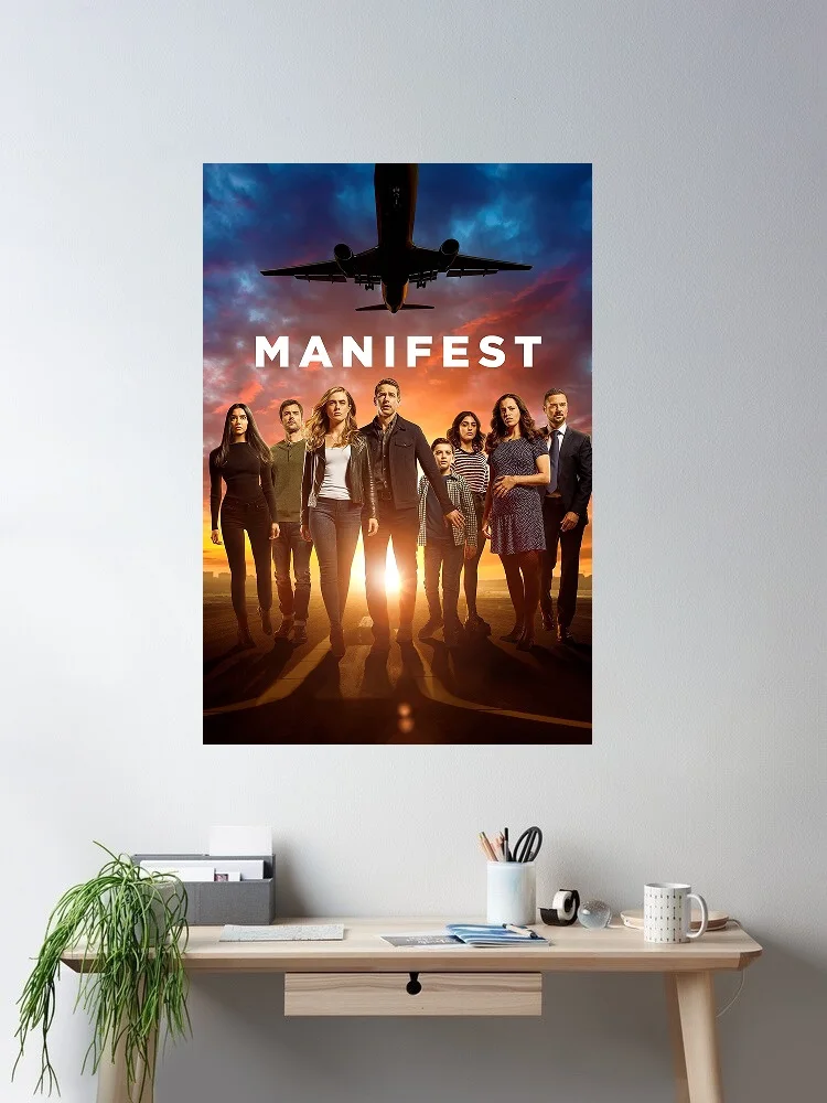 Manifest Movie, Print Art Canvas Poster, For Living Room Decor, Home Wall Picture