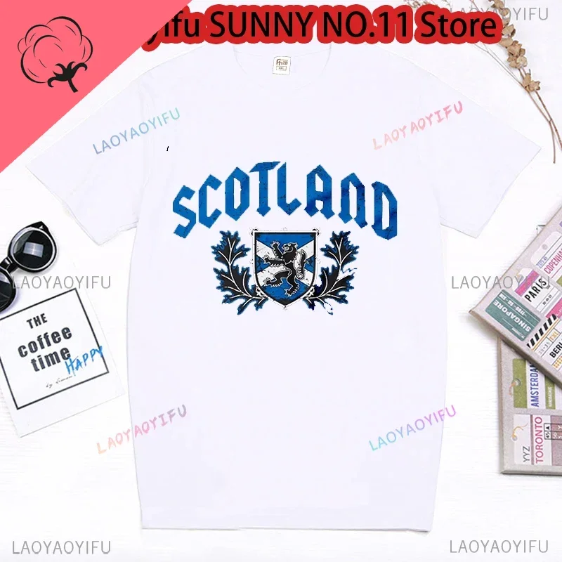 Mens Scotland Shirt Scottish Gifts Scotland Patriotic Flag Tee Scottish Tshirts