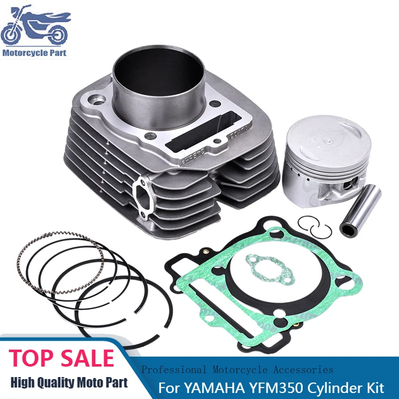 Motorcycle Cylinder Piston Ring For YAMAHA GRIZZLY 350 - YFM35GX WARRIOR YFM35XS motorcycle water-cooled cylinder Piston ring