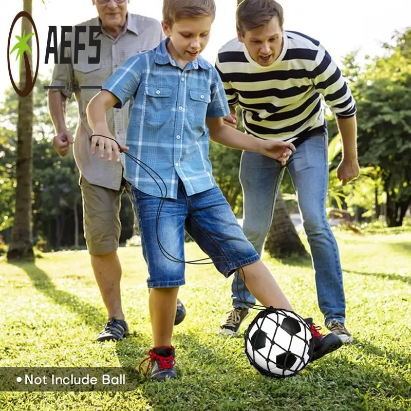

AEF5-2PCS Football Kick Trainer Soccer Ball Net Kicker, For Ball Size 3, 4, 5, Solo Soccer Kick Practice Training Aid