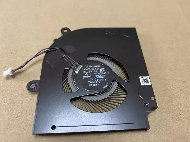 Imagem -03 - Brand Novidades Original Cooling Fan para Msi 1562stealth15m Bs5405hs-u4w Bs5405hs-u4x