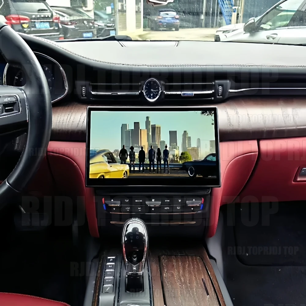 Car Accessories Radio For Maserati Quattroporte 2013-2020 Android Auto GPS Navi Multimedia Player Stereo Receiver Head Unit DSP