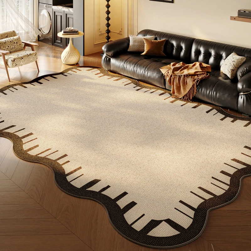 

Современные ковры для гостиной, легкий люкс для спальни, большой моющийся ковер для зоны отдыха, нескользящий мягкий коврик для кабинета