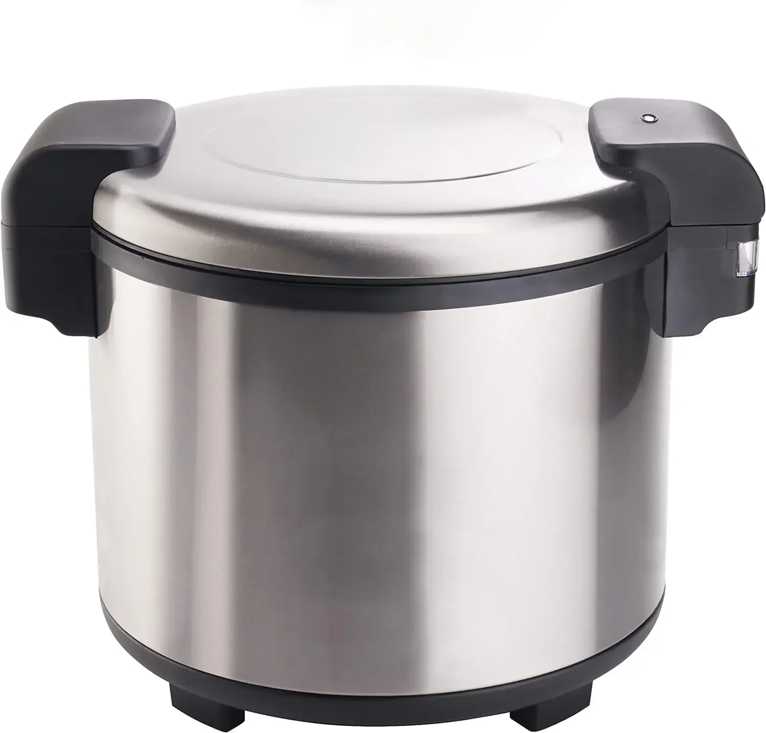 Winco Commercial-Grade Electric Rice Cooker with Hinged Cover, 30 Cup