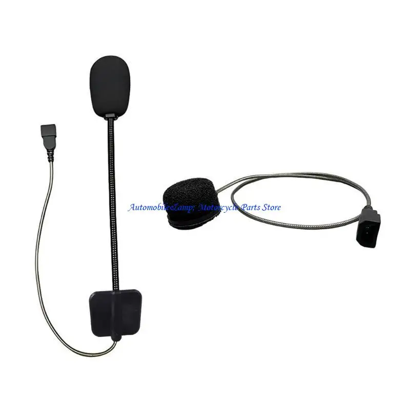 H7BD Anti Interference Headsets Microphone For CARDO Asmax Reso Helmets Radio Systems