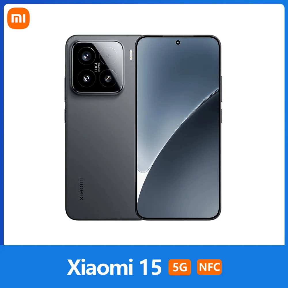 Xiaomi 15 5G, NFC, Snapdragon® 8 Elite, 6,36 pollici, 120 Hz, Fotocamera principale Leica 50 MP, Batteria 5240mAh, IP68 ...