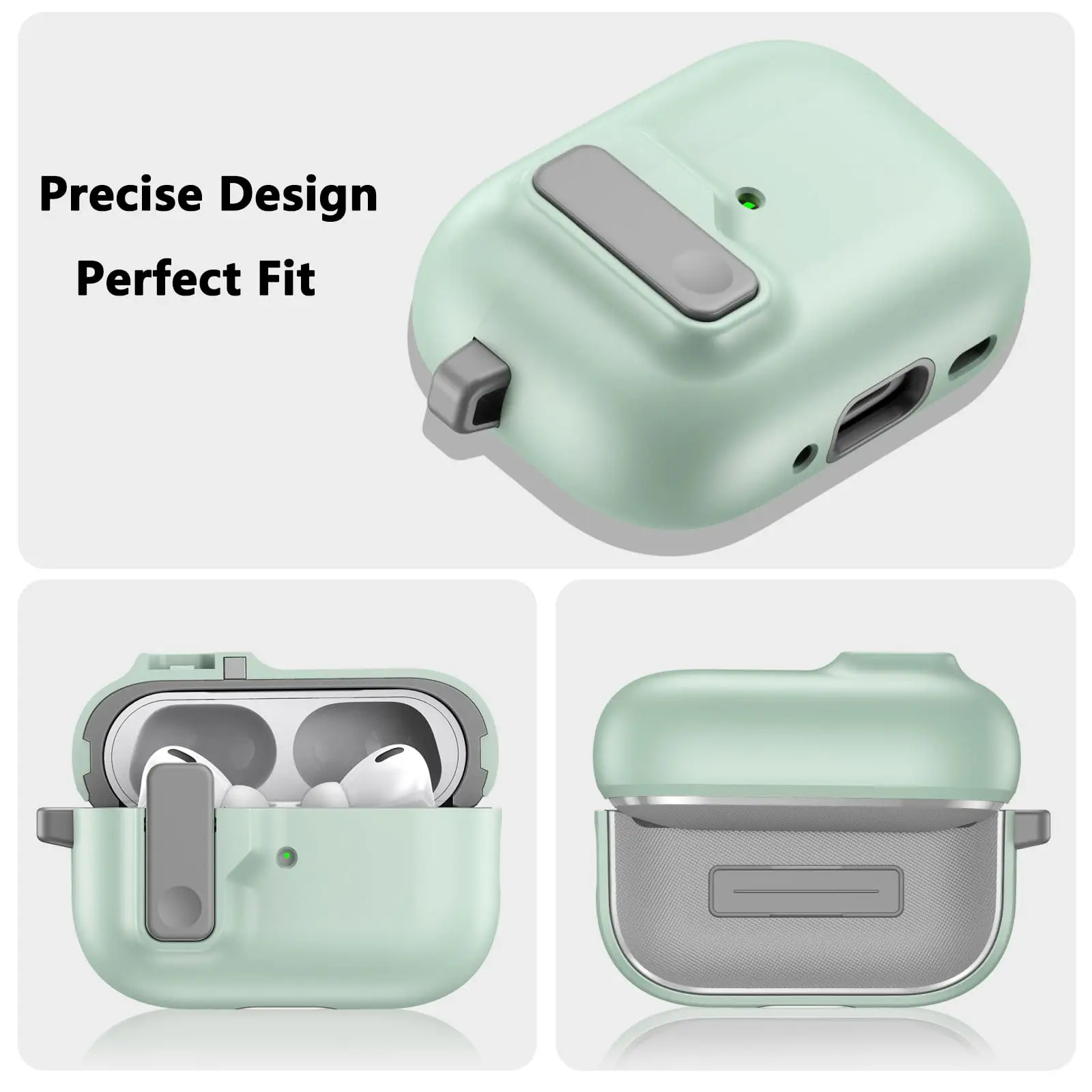 AirPods 4用ソフトTPUヘッドホンケースアクセサリー耐衝撃カバーワイヤレスイヤホン完全保護ケースAirPods Pro 2用