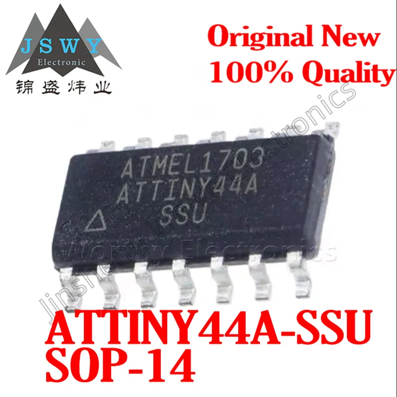 

(5/20 pieces) ATTINY44A-SSU SOP-14 ATTINY44A/8-bit AVR microcontroller/20MHz/new original stock Electronics