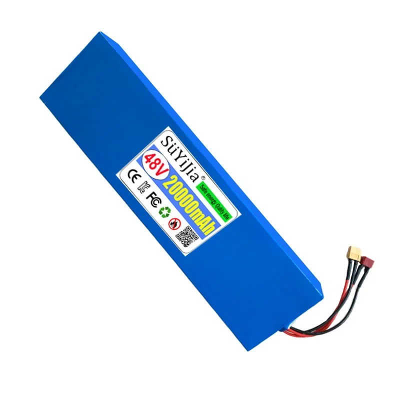 For 48V 20000mAh Electric Scooter Battery 13s4p Lithium Battery Pack 100% New Original Pack 1500W Citycoco Built-in 30A BMS