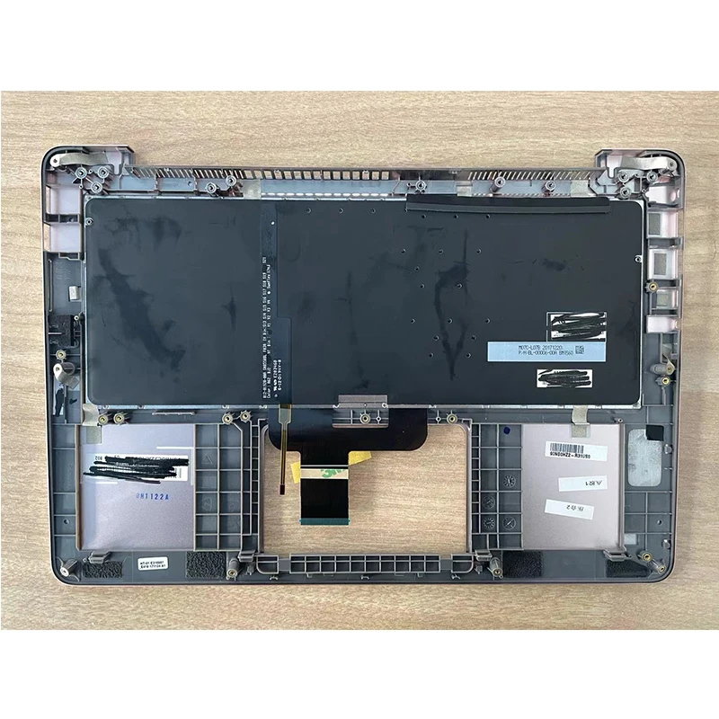 Tampa superior da moldura do teclado, sem almofada de toque com apoio retroiluminado, US, U4000U, RX310, UX410, U410UV, U410UV, Novo