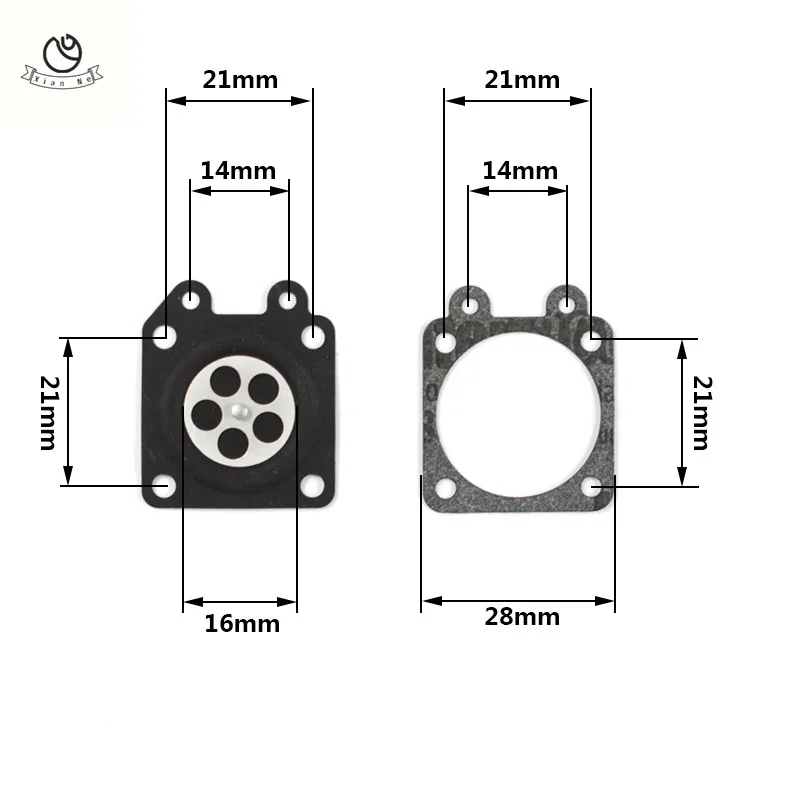 Carburetor Repair Kit 4500 Chainsaw Repair Kit Carburetor Diaphragm Gasket Kit Garden Tool For Walbro Carburetor