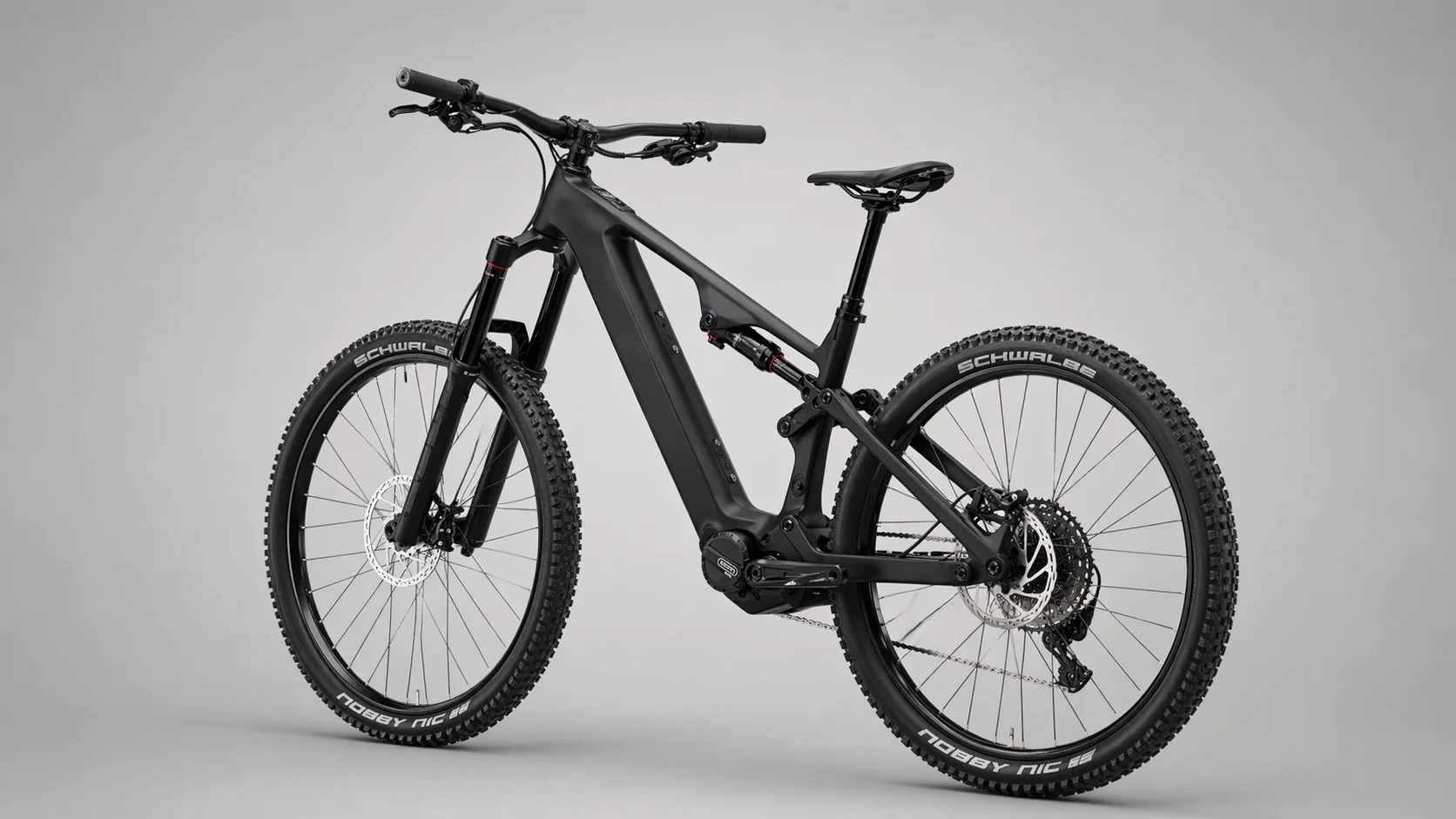 29er E-Bike Frame, Carbon Fiber Material, Full Suspension, Mid Drive Motor Lightweight Electric MTB Accessory view 3