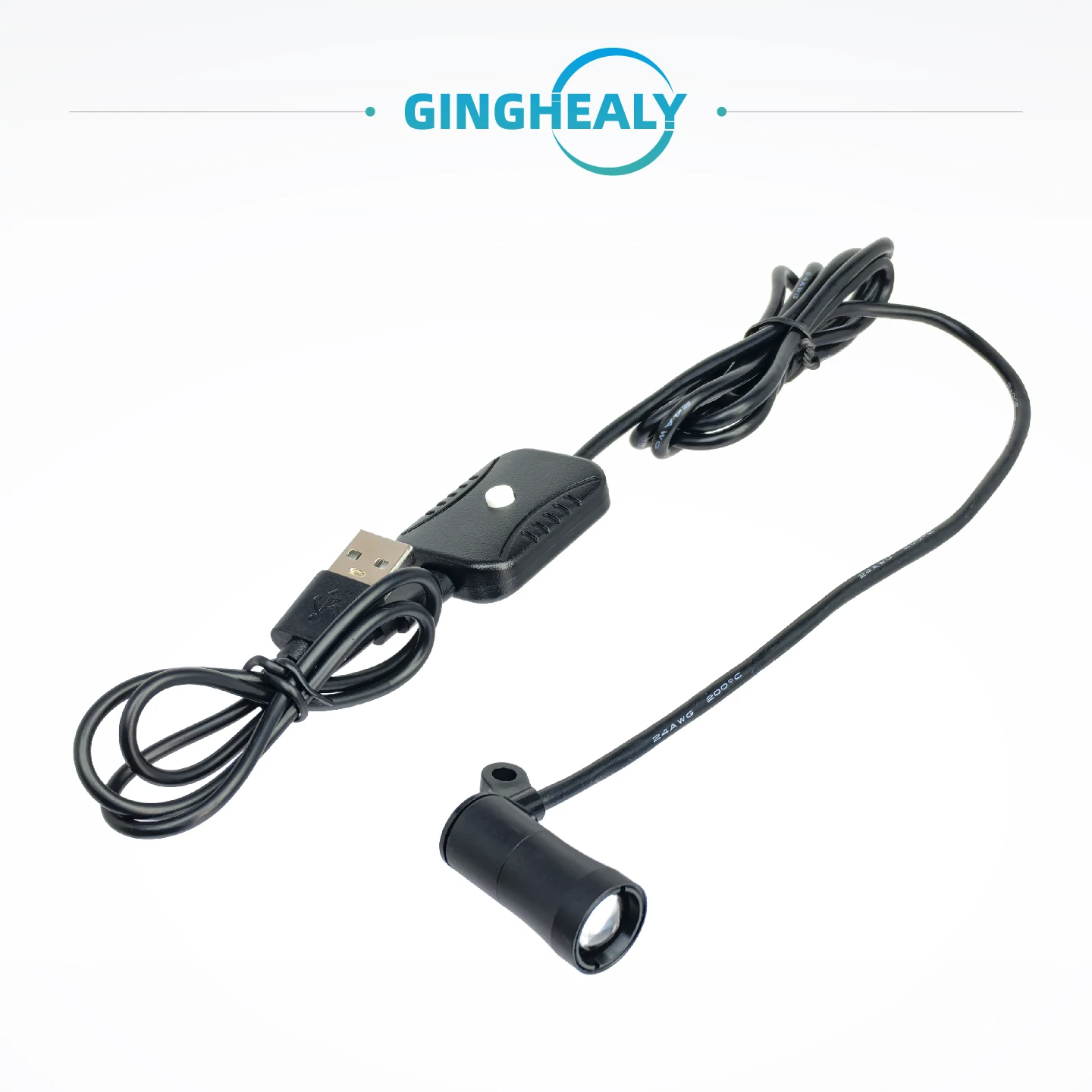 LED Headlamp That Can Be Attached to Glasses or Magnifying Glasses, 85,000 Lux, with Adjustable Beam Size, Accessories Optional view 4