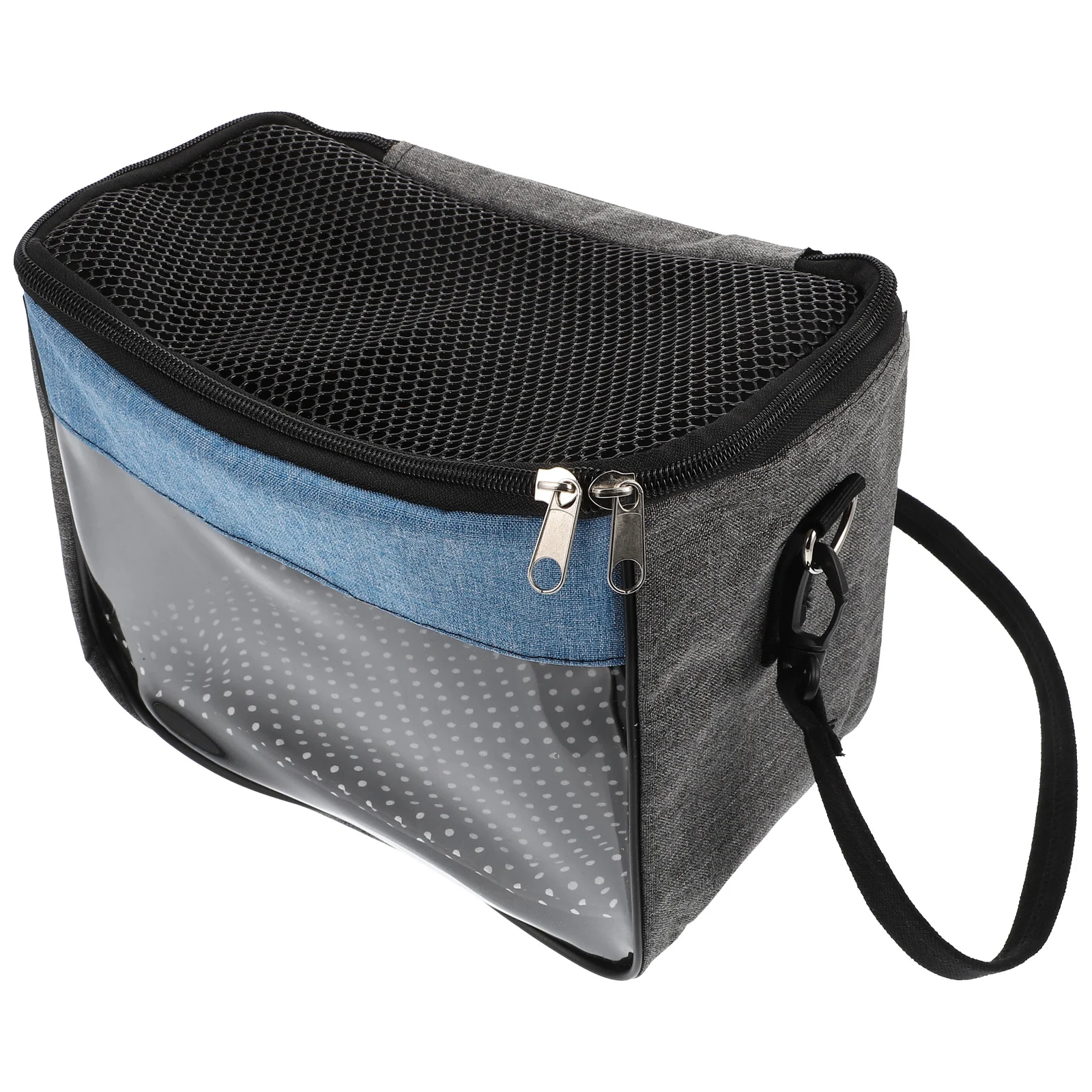 1 قطعة في الهواء الطلق حقيبة حامل الحيوانات الأليفة الصغيرة عرض واضح الهامستر القنفذ أرنب خنزير غينيا السفر المحمولة المحمولة الرافعة #2