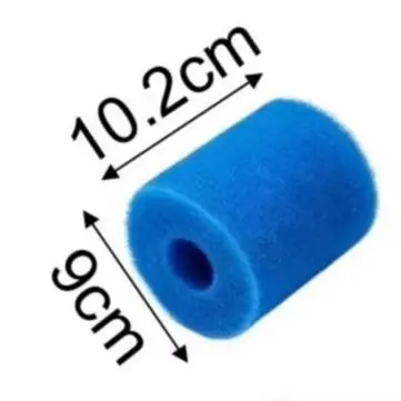 6Pack Pool Filter Sponge Replacement For Intex For TypeH, Reusable Foam Cartridge For Swimming Pool Filtration