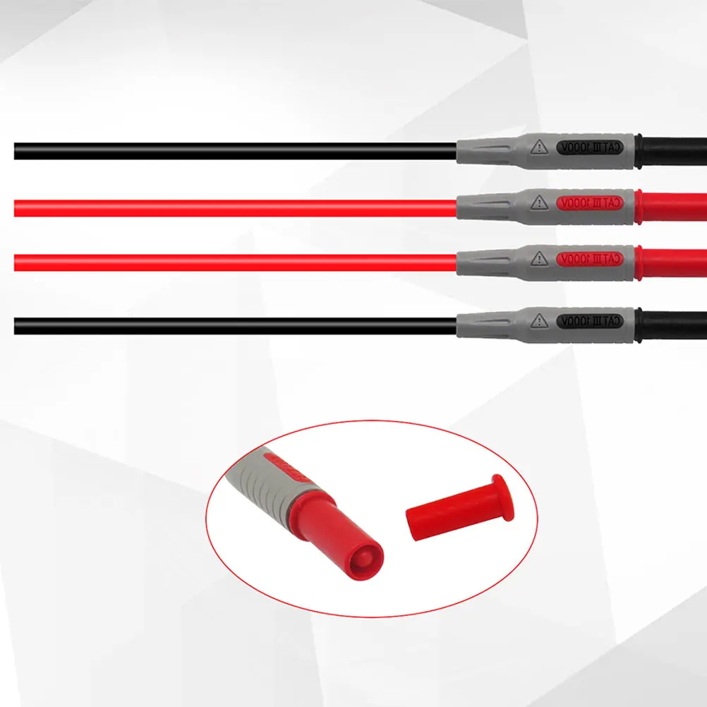 

Test Table Pen Kit Multimeter Lead Accessories Plug Electrical Alligator Clip Tool