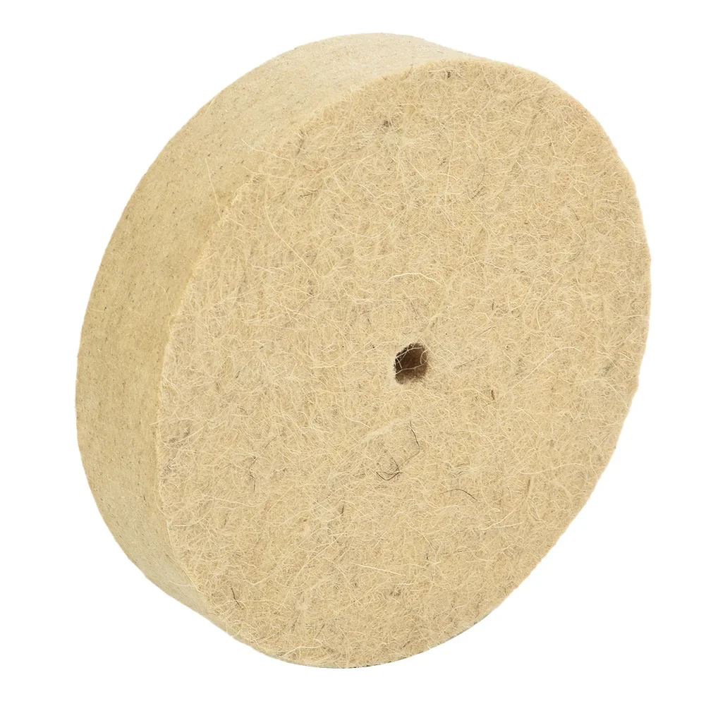 5In Wool Felt Polishing Wheel Grinding Wheel Wool Buffing Pad Grinder Rotary Tool Accessories For Metal Marble Glass Ceramic