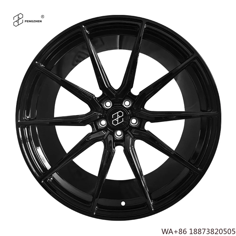 For  Custom Monoblack Multi-Spoke Forged Aluminum 18\