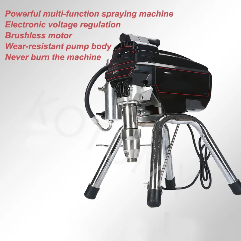 High-Pressure 3500W Airless Spraying Machine Professional Airless Spray Gun Airless Paint Sprayer 495 395 Painting Machine Tool