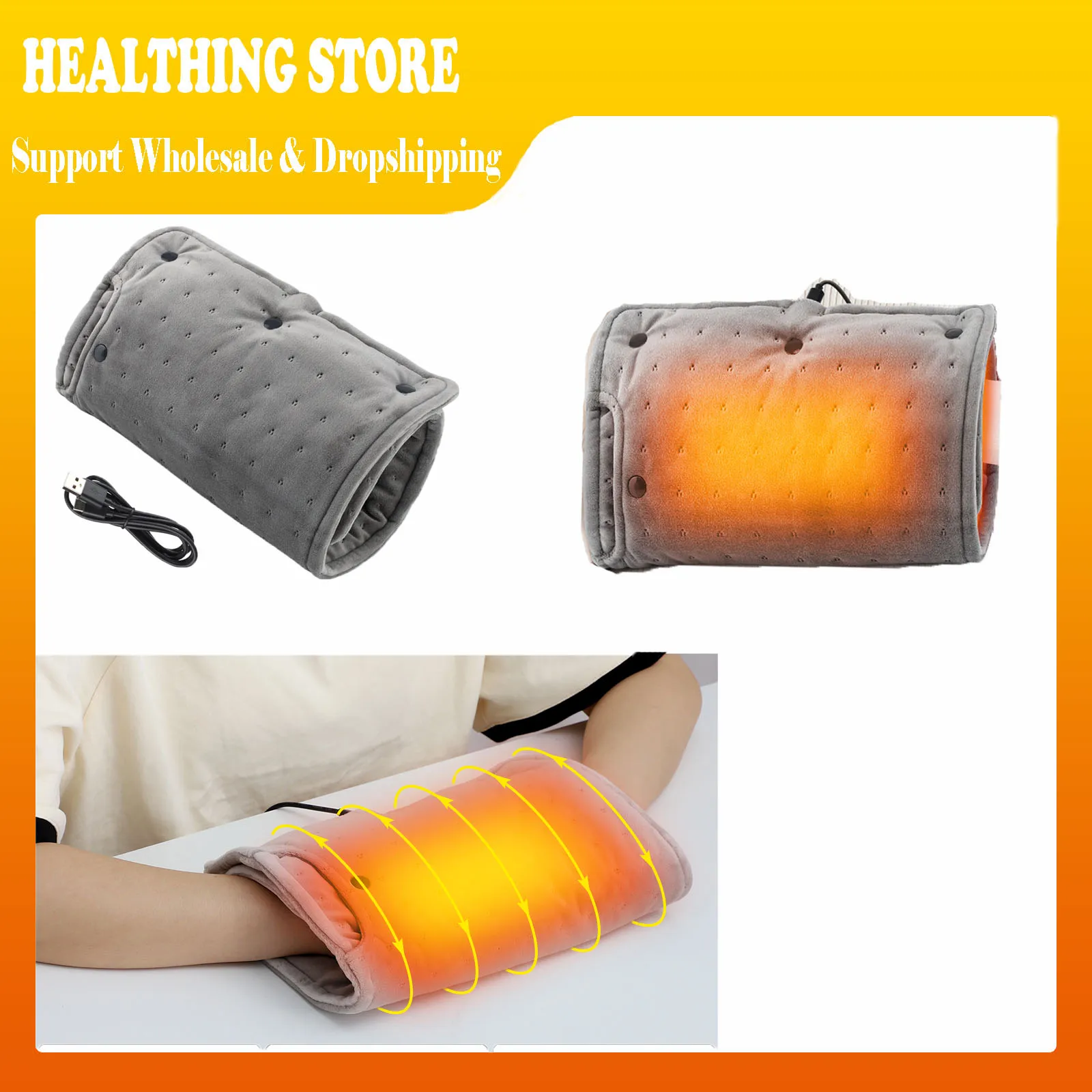 

Elegant Crystal Super-Soft Hand Warmer Intelligent Temperature Control 5V Energy-Saving Plug-in Design for Office And Home