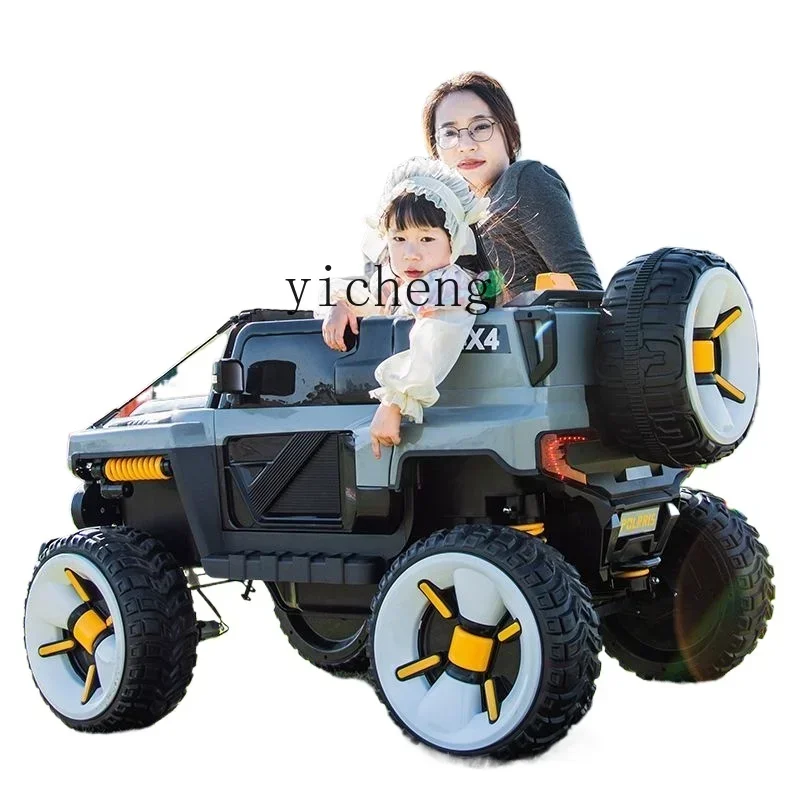 Large Electric Toy Car Children Can Sit Adult Remote Control off-Road Vehicle Electric Car