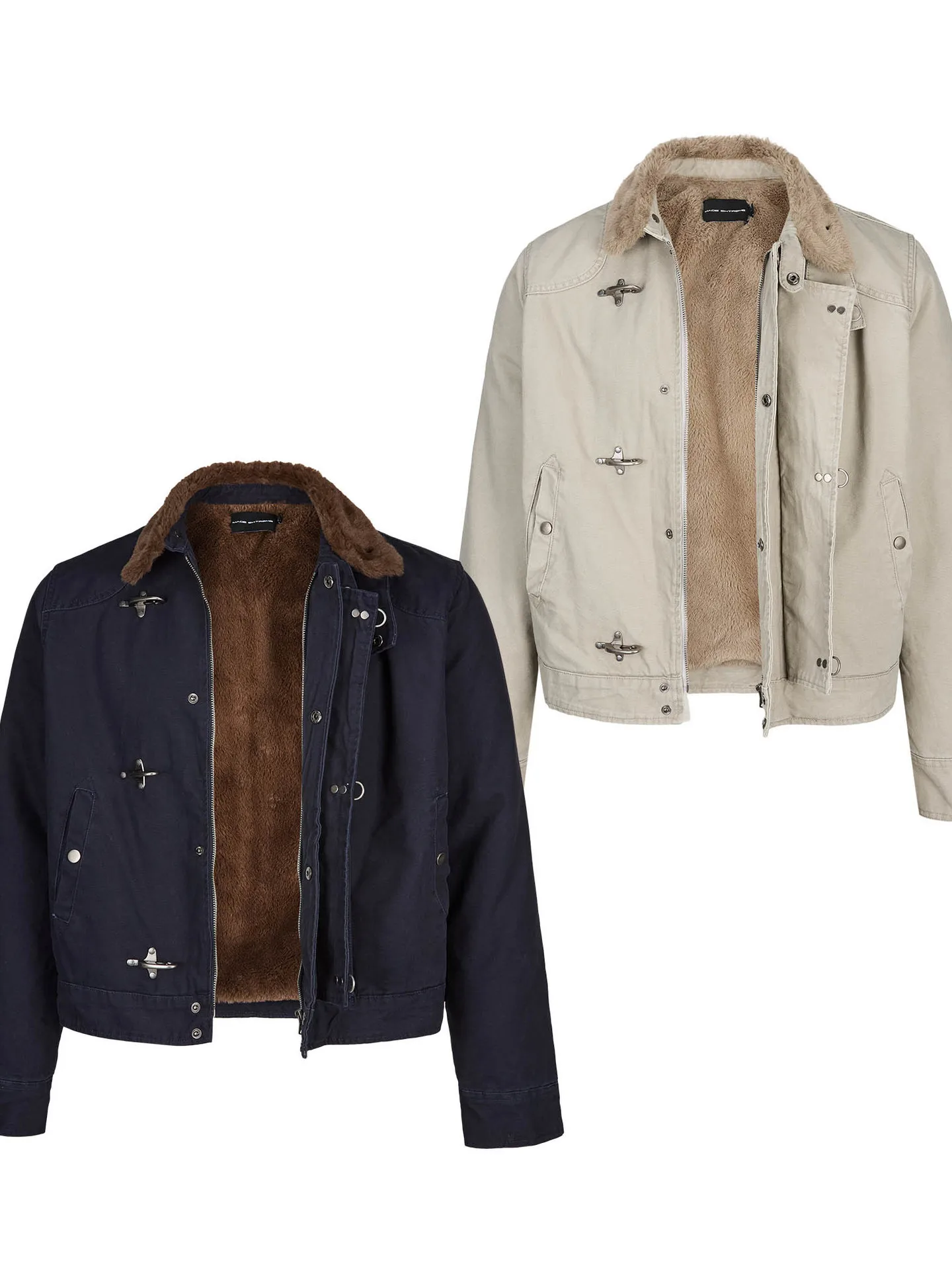 

Мужская теплая куртка в стиле ретро с американским воротником, свободного кроя, из хлопка, повседневная, синяя