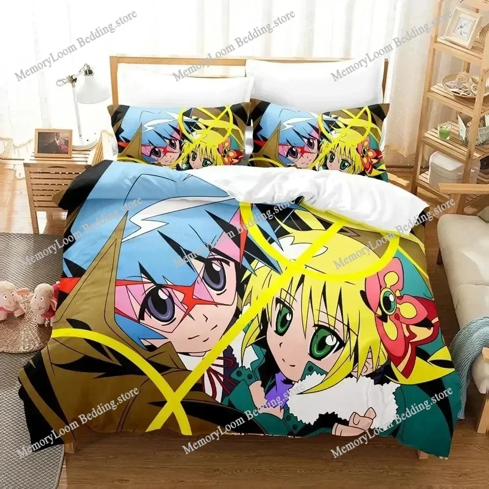 Anime Hayate the Combat Butler Bedding Set Duvet Cover Bed Set Quilt Cover Pillowcase Comforter king Queen Size Boys Adult