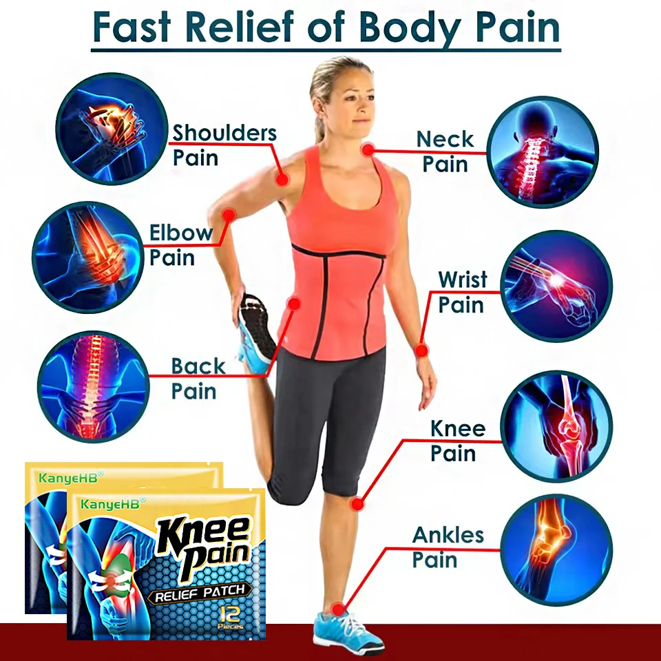 12/24/36 قطعة منصات الركبة الشيح الوخز بالإبر التصحيح طويلة الأمد دفئا وسادة الركبة للرياضيين عمال المكاتب #6