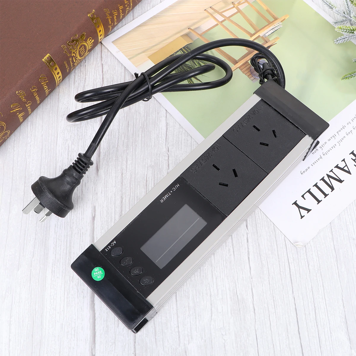 

Thermotor Socket Reptile Breeding Thermostat Aquarium Temperature Controller Heating LCD Practical Waterproof Glass Installation