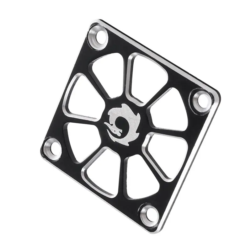 CYGJ-40Mm Rocket Cooling Fan Cover For RC Motor ESC Cooling Fan Protective Cover ,Black