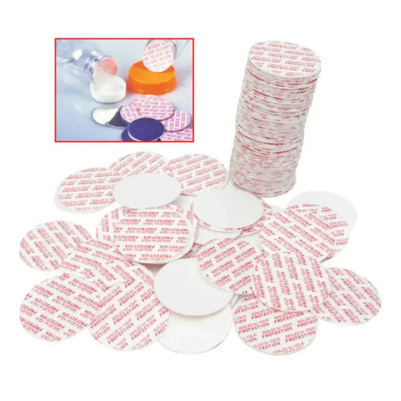 500 PCS Foam Press Seal CAP Liners เครื่องสําอางค์ Jar ขวดหม้อโฟมความปลอดภัย Tamper อาหารซีลปะเก็น Pad 20 มม./24 มม./28 มม./38 มม.