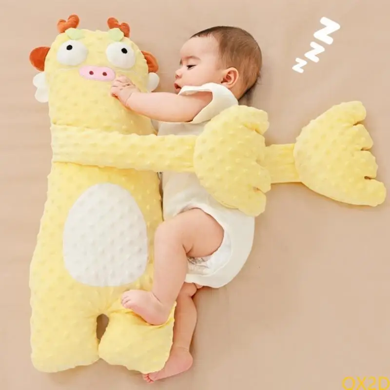 

QX2D Cartoon Soothing Hand Baby Comforting Pillow for Baby Sleep Comfort and Security