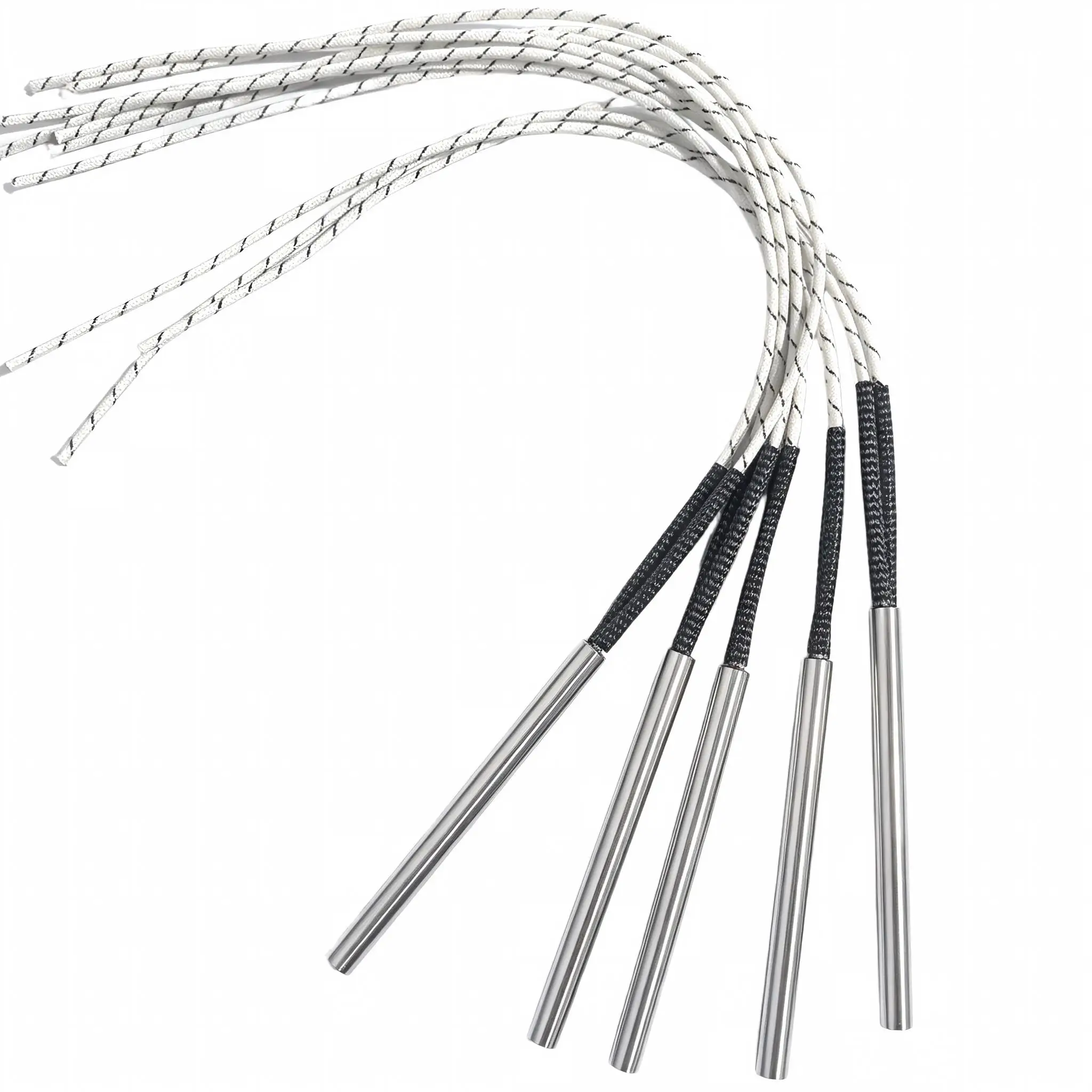 5PCS 220V Cartridge Heating Element Igniter Hot Rod for Pellet Grill 6-10mm Electric Tubular Heater Multiple Sizes SUS304